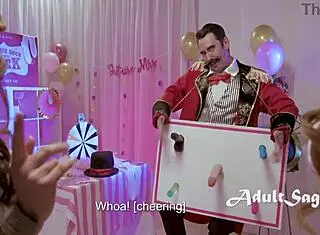 Lauren Phillips Plays Pin the Sock Deepthroat