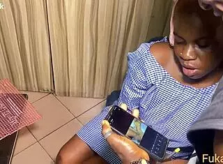 Naughty ebony student fucks BBC teacher during maths lesson