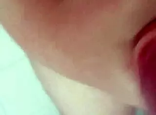 bathroom fun with bisexual masturbation and cumshot