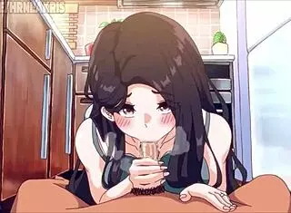 I have sex with MILF in the kitchen, she gives blowjob and doggystyle creampie. Her big ass is amazing.