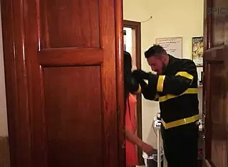 Hey, firefighter julius, open the door for luna dark's eager pussy and big boobs deep throat?