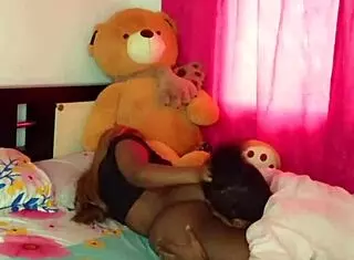 i surprise my stepsister in her room and we fuck passionately