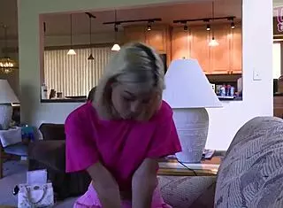 Lilith Grace College Babysitter Makes Boss Seth Brogan Happy With Quickie Creampie