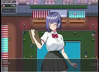 ariel academy rides big cock in hentai style for creampie