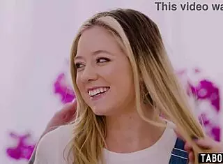 lesbian couple was looking for a naughty teen nanny, and they found river lynn