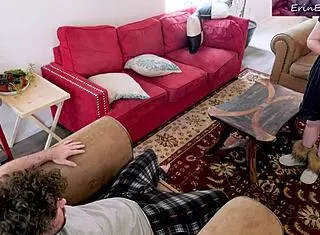 Religious Stepmom Takes Stepson's Cock In Asshole