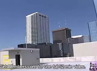 Risky public nudity with wild latina danielle 😏