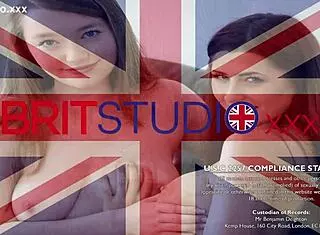 Blonde British Student Masturbates