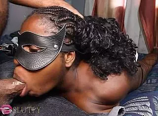 Handcuff Facefuck for Elvie Slutty on the Beach