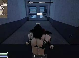 another female hunt session in roblox