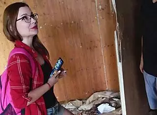 Halloween roleplay sex with petite german teen emily seducing stranger