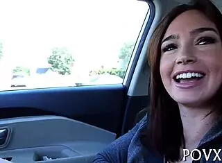 Hot babe craves hard dick for intense sex