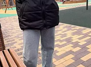 He Never Imagined His City Walk Ending with Deepthroat from Mother-in-Law