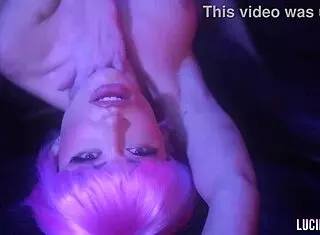 娇小Bryona Ashly近距离深喉舔穴骑乘狂干瘦身激烈抽插