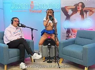 Latina Kaorianya, Multi-Orgasmic Cosplay Model, Rides Fuck Machine On Juan Bustos Podcast