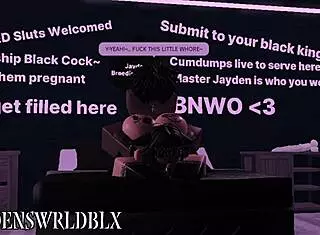 Kitty's slutty pussy gets filled by big black cock in interracial action