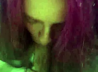 i love watching purple haired bbw suck cock till mouthful