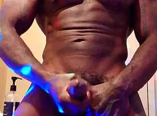 worshipping big black hairy dik