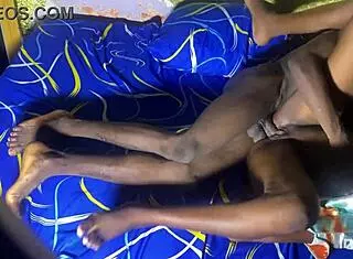 Ebony submissive hears about my big cock and rushes for a rough quickie taste