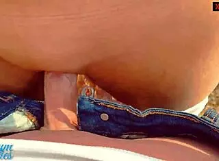 Milf finds place for cum panties