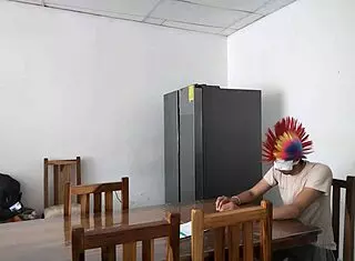 Sexy Latina Milf Maid Sensually Touches Body with Dildo