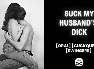 Cuckquean watches husband fuck another with intense emotion