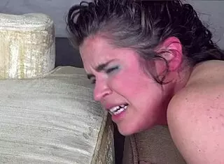 damn, i’m obsessed with showing off my gaping ass and creampie