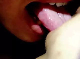 Is your friend faithful? Watch her lick and get anal in homemade POV