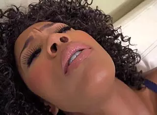Fucking beauty afro milf Misty Stone gets licked and fucked hard!