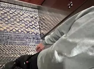 i'm horny after bar, public fuck in elevator with my wife