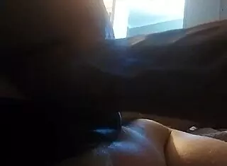 i start my day with dildo in ass and pussy