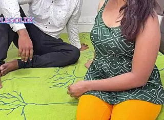 gentle old uncle fucks sister-in-law's ass hard with big cock