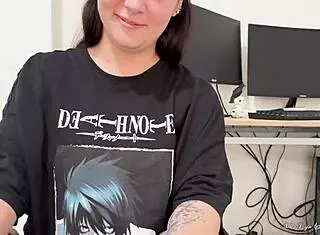 gamer girl satisfies her stepbro with sucking and cowgirl riding