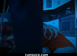 i blackmail my stepsister lilly bell into sucking my cock