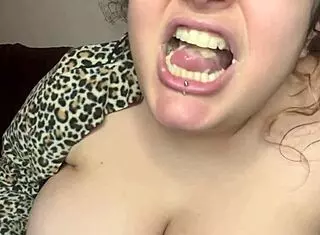 Huge Tits and Hungry Mouth in Fetish Scene