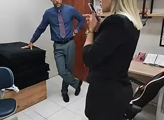 Latina Caught Stealing Offers Tight Ass for Silence with Vagninho and Luna Oliveira