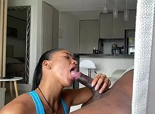 I invite a new friend to my house and have a little 18+ fun with him -amateur couple- nysdel