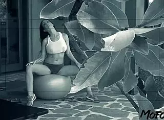 Teens with big booty get spermed