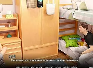 Redhead College Girl Tackles Huge Cock in Shower!