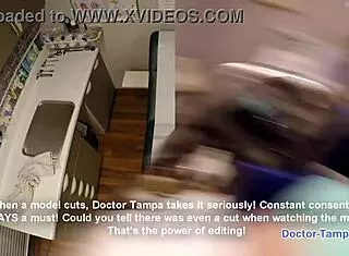 Dr. Tampa Humiliates Selena Perez In Shower!