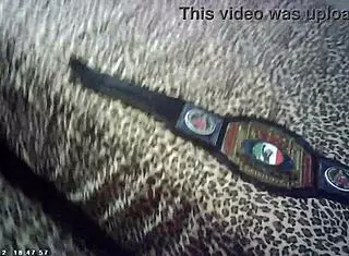 behind the scenes footage of pornstar champion wrestling ebony babe in full nelson hold