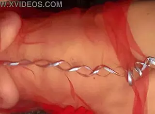 Mature lady masturbates wet hairy pussy on Christmas