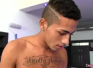 Slutty Tgirl Nicolly Pantoja Rails and Gets Fucked