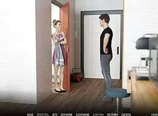 Redhead College Girl Tackles Huge Cock in Shower!