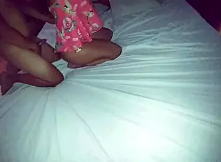 Big ass woman fucks lover while husband films