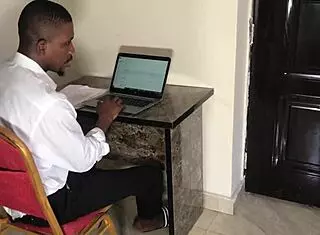 The stepmom called the stepson and gave him a gift