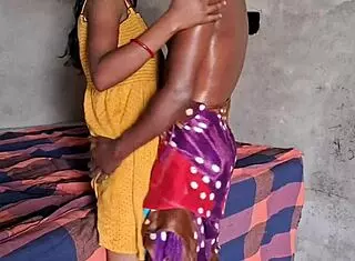 Hot Indian Wife Banged Hard in Yellow Skirt