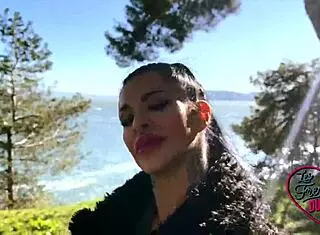 Alicia, a 43-year-old french milf, demands sex in lingerie with her big tits