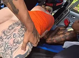 They Stop The Car To Fuck Me Passionately In The Woods