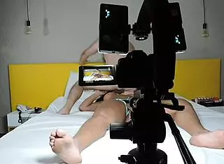 latina sophie stephan's big butt shines in casting interview backstage